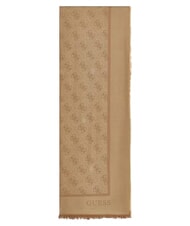 GUESS JACQUARD Bufanda con monograma BEIGE - Bufandas - 1