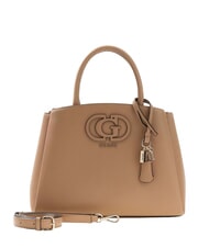 GUESS ISOLA Bolso de mano con correa para el hombro. BEIGE - Bolsos Mujer - 1