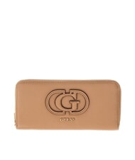 GUESS ISOLA Cartera con cremallera BEIGE - Carteras Mujer - 1