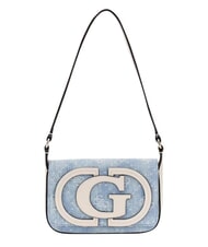 GUESS RUBY Bolso de hombro logotipo de mezclilla - Bolsos Mujer - 1