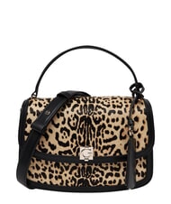 GUESS AUDREY                                   Bolso de mano con correa para el hombro, de piel. leopardo - Bolsos Mujer - 1
