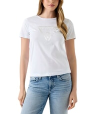 GUESS NEW BASIC Camiseta de manga corta, algod&oacute;n puro purwhite - camiseta - 1
