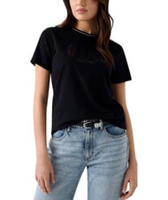GUESS SEQUINS BIG LOGO Camiseta de manga corta con logo grande - camiseta