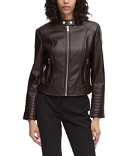 GUESS MARLENE CARIBOU Chaqueta de piel sint&eacute;tica, corte regular. - Chaquetas de mujer