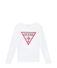 GUESS KIDS Camiseta de manga larga con pedrer&iacute;a - Camiseta ni&ntilde;o