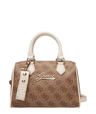 GUESS GIRL MINI ME Minibolso con correa para el hombro 4g aop beige blanco - Bolsos Mujer - 1