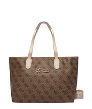 GUESS GIRL MINI ME Bolso de hombro con correa para el hombro. 4g aop beige blanco - Bolsos Mujer - 1