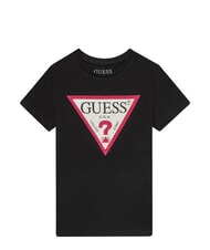 GUESS KIDS Camiseta de manga corta con pedrer&iacute;a - Camiseta ni&ntilde;o