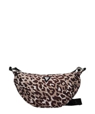 GUESS GIRL ALLOVER Bolso de hombro ajustable clases con estampado de leopardo - Bolsos Mujer - 1