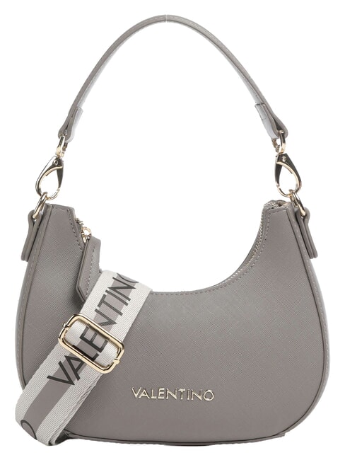 MARIO VALENTINO ZERO RE Bolso de hombro con correa de hombro con logotipo gris - Bolsos Mujer
