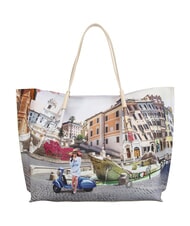YNOT YESBAG Bolsa de compras, bolso de hombro Vacaciones romanas - Bolsos Mujer - 1