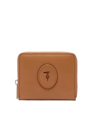 TRUSSARDI SOCIETY Cartera de cuero nuevo brandy - Carteras Mujer - 1