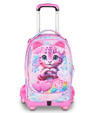 SJGANG HEART BUDDY GIRL Mochila con carrito desmontable - Mochilas con ruedas