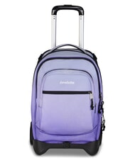 INVICTA FANTASY Mochila con ruedas desmontable de 2 ruedas dalia morada - Mochilas con ruedas - 1