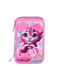 SJGANG HEART BUDDY GIRL Estuche para l&aacute;pices con kit escolar - Estuches y Accesorios