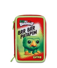 SKIFIDOL ITALIAN BRAINROT Estuche para l&aacute;pices con kit escolar - Estuches y Accesorios