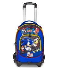 SONIC HEDGEHOG THE HEDGEHOG SPEED Mochila con ruedas, desmontable - Mochilas con ruedas