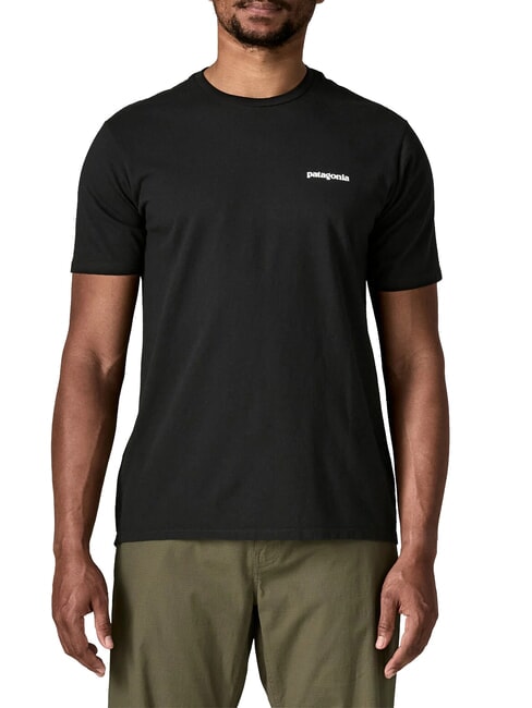 PATAGONIA P-6 LOGO Camiseta de manga corta negro - camiseta