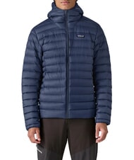 PATAGONIA DOWN Chaqueta de plumas con capucha nueva marina - Chaquetas de plumas para hombre - 1