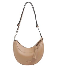 LIUJO CIRRY Bolso de hombro mediano con charm camello - Bolsos Mujer - 1