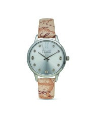 ALVIERO MARTINI PRIMA CLASSE FORMENTERA Reloj de mujer beige geogr&aacute;fico - Relojes - 1