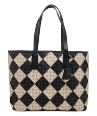 POLLINI HERITAGE Bolso de hombro marfil negro - Bolsos Mujer - 1
