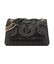 POLLINI HERITAGE Bolso de hombro con cadena negro - Bolsos Mujer - 1