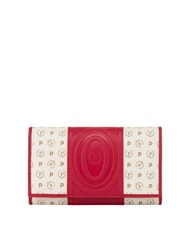 POLLINI HERITAGE Cartera grande con tarjetero marfil rojo - Carteras Mujer - 1