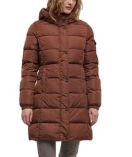 REFRIGIWEAR LADY LONG HUNTER Chaqueta larga de plumas caf&eacute; - Chaquetas de plumas de mujer - 1