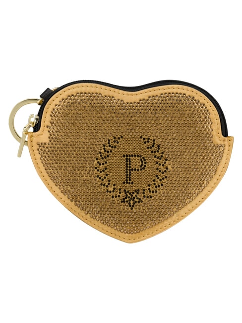 POLLINI HERITAGE Llavero con forma de coraz&oacute;n platino - Llaveros