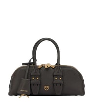 PINKO BOWLING Bolso de mano con correa para el hombro. marr&oacute;n marrasca-oro antiguo - Bolsos Mujer - 1