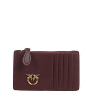 PINKO AIRONE Tarjetero / Monedero Grosella intensa-oro antiguo - Carteras Mujer - 1