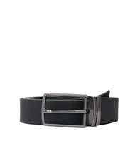 ARMANI EXCHANGE A|X Cintur&oacute;n de cuero de doble cara negro/azul marino - Cinturones - 1