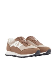 ARMANI EXCHANGE DROP MICROSUEDE Zapatillas con logo lateral - Zapatos Mujer