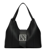 ARMANI EXCHANGE SUSY SOFT Bolso de hombro negro - Bolsos Mujer - 1