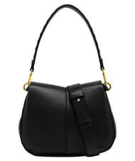 GIANNI CHIARINI HELENA ROUND Bolso de hombro de piel con correa para el hombro. negro - Bolsos Mujer - 1