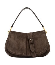 GIANNI CHIARINI HELENA ROUND Bolso de hombro de piel moca - Bolsos Mujer - 1