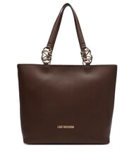 LOVE MOSCHINO JEWEL Bolso de hombro para compras marr&oacute;n - Bolsos Mujer - 1