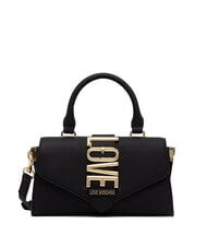 LOVE MOSCHINO LOVEBUG Bolso de mano con correa para el hombro. negro - Bolsos Mujer - 1