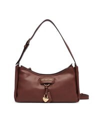 LOVE MOSCHINO CHARMY Bolso de hombro con correa para el hombro. camello2 - Bolsos Mujer - 1