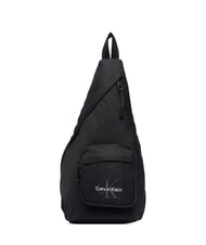 CALVIN KLEIN BOLD Bolsa de tela reciclada En negro - Bandoleras Hombre - 1