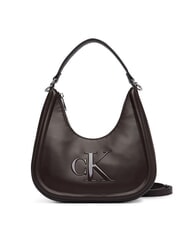 CALVIN KLEIN BOLD CK Bolso de hombro con correa para el hombro. plata deliciosa/antigua - Bolsos Mujer - 1