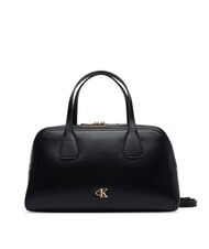 CALVIN KLEIN CK MEDIUM Bolso de mano con correa para el hombro. En negro - Bolsos Mujer - 1