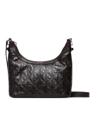 CALVIN KLEIN EMBLEM AOP Bolso de hombro / bolso cruzado plata deliciosa/antigua - Bolsos Mujer - 1