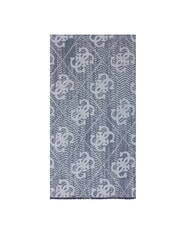 GUESS BOSTON Bufanda con logo azul - Bufandas - 1