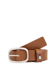 TOMMY HILFIGER TOMMY JEANS OVAL  Cintur&oacute;n de cuero acortable - Cinturones