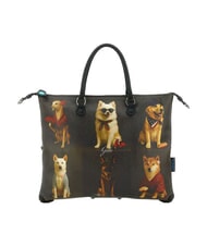 GABS G3 PLUS Bolsa de compras mediana, convertible perros grises en todo el mundo - Bolsos Mujer - 1