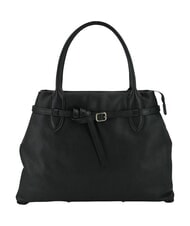 GABS ELIF Bolso de mano mediano de piel con correa para el hombro. negro - Bolsos Mujer - 1