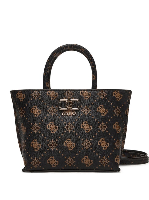 GUESS EMELIE LOGO Bolso de mano con correa para el hombro logotipo expreso - Bolsos Mujer