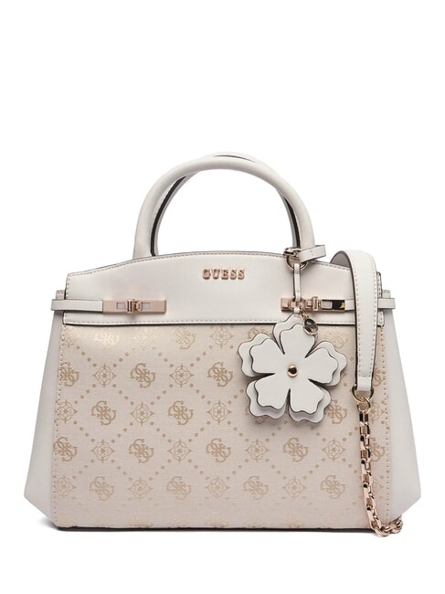 GUESS MELINDA Bolso de mano con correa para el hombro. logotipo blanquecino - Bolsos Mujer